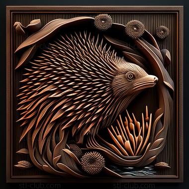 3D model st porcupine (STL)